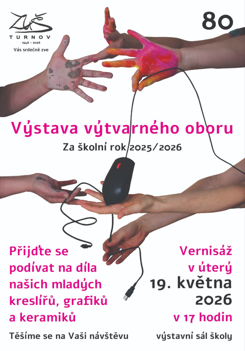 Vernisáž výstavy prací žáků VO