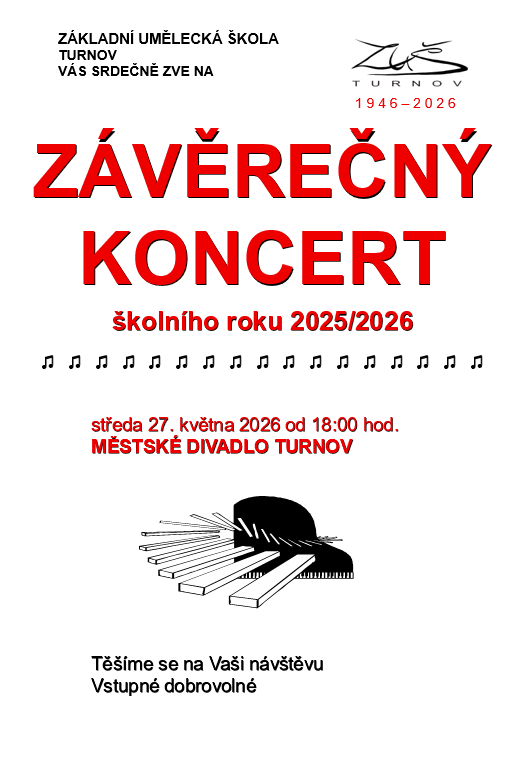 Závěrečný koncert 2025/2026